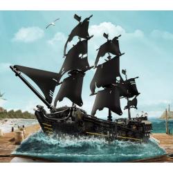 The Black Pearl Pirates of the Caribbean Boot Schip Bouwpakket |  Creator Technic Bouwpakket | 2868 Bouwstenen! Bouwset | Davey Jones - Jack Sparrow | Toy Brick Lighting® | Bouw & Constructie | Speelgoed | Dinsey